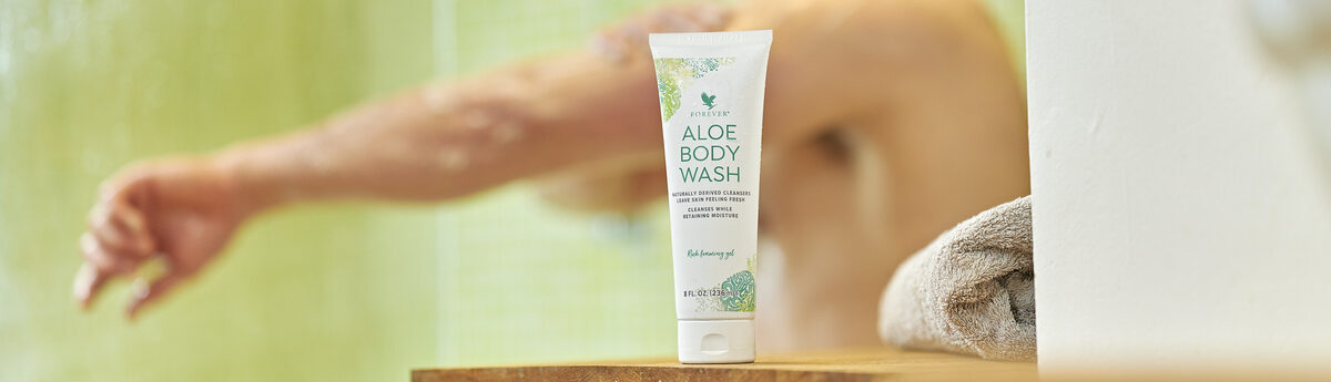 Aloe Body Wash til brusebad og karbad.