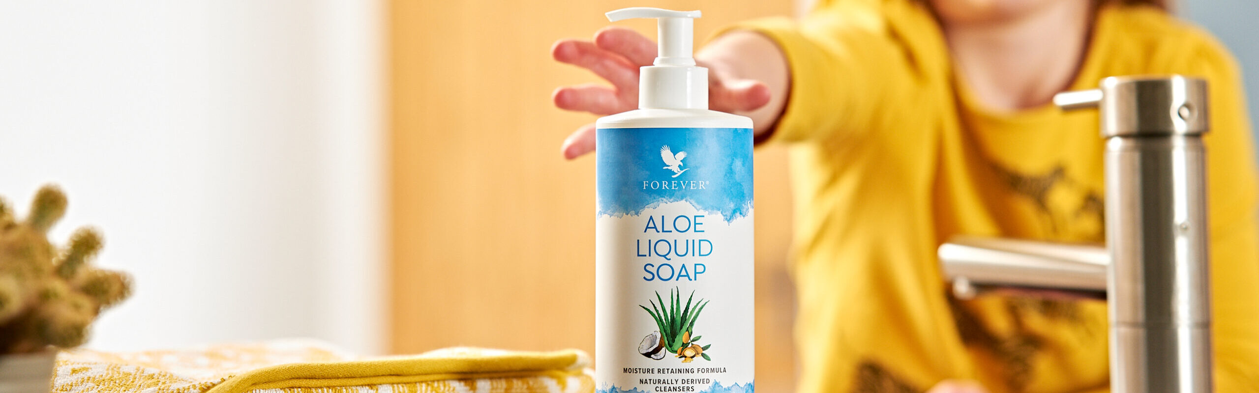 Forever Aloe Liquid Soap, flydende sæbe i pumpe