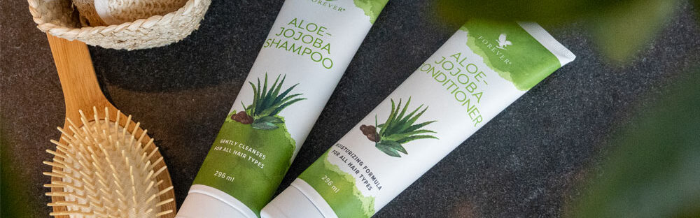 Forever Hårpleje Produkter: Forever aloe vera shampoo er en conditioner der passer perfekt sammen med Forever aloe vera shampoo