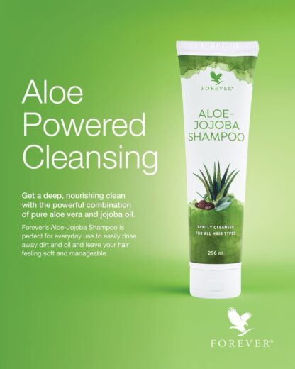 Forever Aloe Vera Shampoo er en hårshampoo med jojoba.