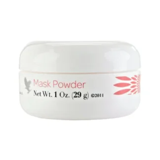 Mask Powder, bliver når den opblandes med Aloe Activator, til en effektiv absorberende og eksfolierende ansigtsmaske.
