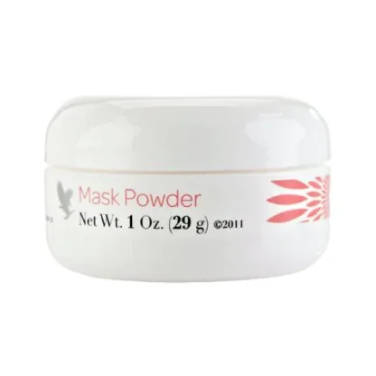 Mask Powder, bliver når den opblandes med Aloe Activator, til en effektiv absorberende og eksfolierende ansigtsmaske.