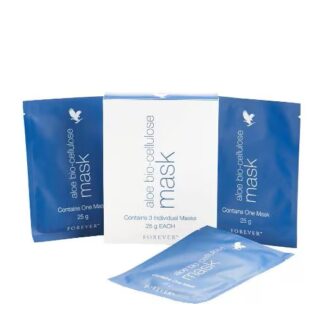 Aloe Bio-Cellulose Mask 3-Pak. Unikt hudpleje produkt fra Forever.