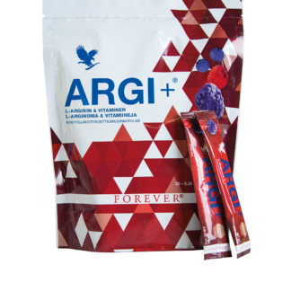 ARGI+ fra Forever er et populært kosttilksud aminosyren L-arginin.