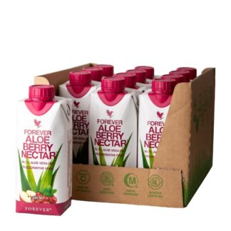 Forever Aloe Berry Nectar i pakke med 12 stk ä 330 ml