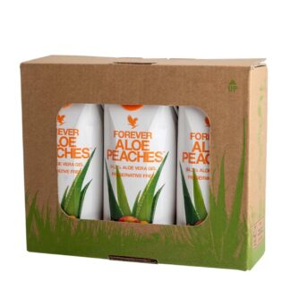 Forever Aloe Peaches mini i pakke med 3 stk