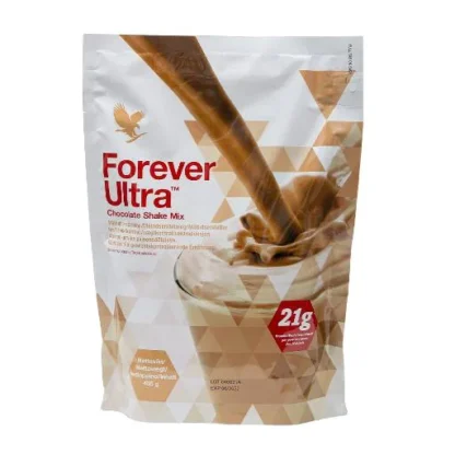 Forever Ultra Chocolate er en shake med chokoladesmag som er fattig på kalorier