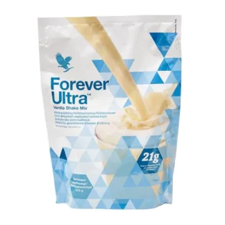 Forever Ultra Vanilla er en shake med vaniliesmag som er fattig på kalorier