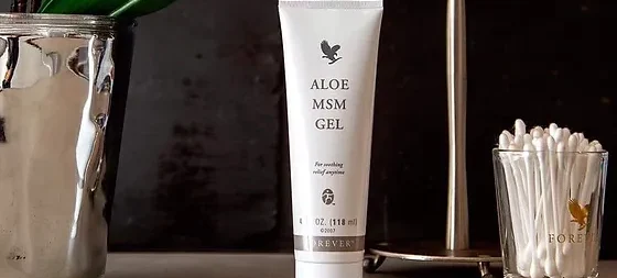 Forever MSM Gel, er en aloe vera massage gel