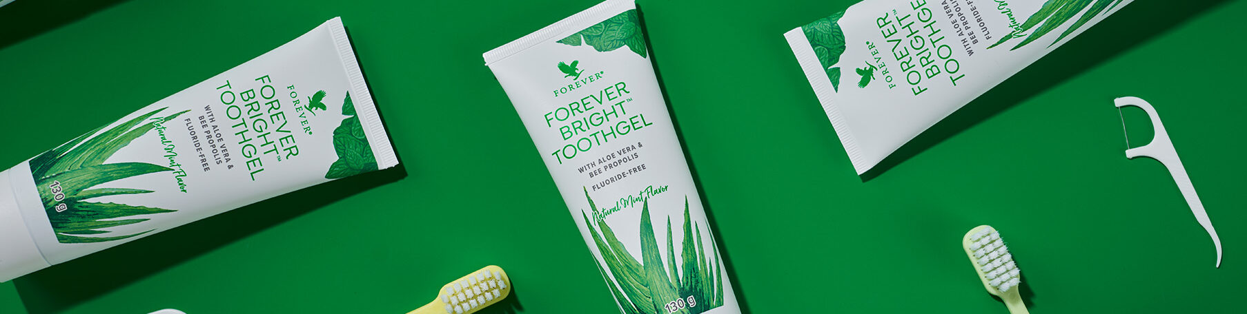 Forever Bright Toothgel tandpasta i nyt design