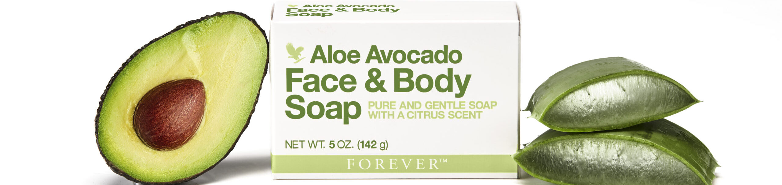 Avocado Face & Body Soap Din Aloe Vera Shop