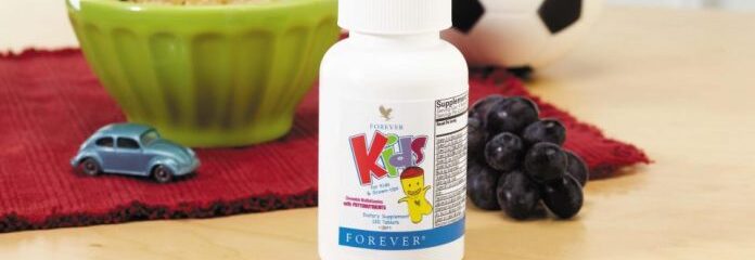 Forever Kids multivitamin tabletter