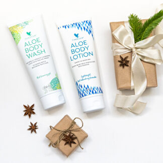 Forever Julegave Ide, Kropspleje Sæt. Body Wash og Body Lotion.