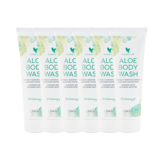 6 stk Aloe Body Wash