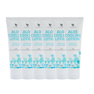 6 stk Aloe Cooling Lotion