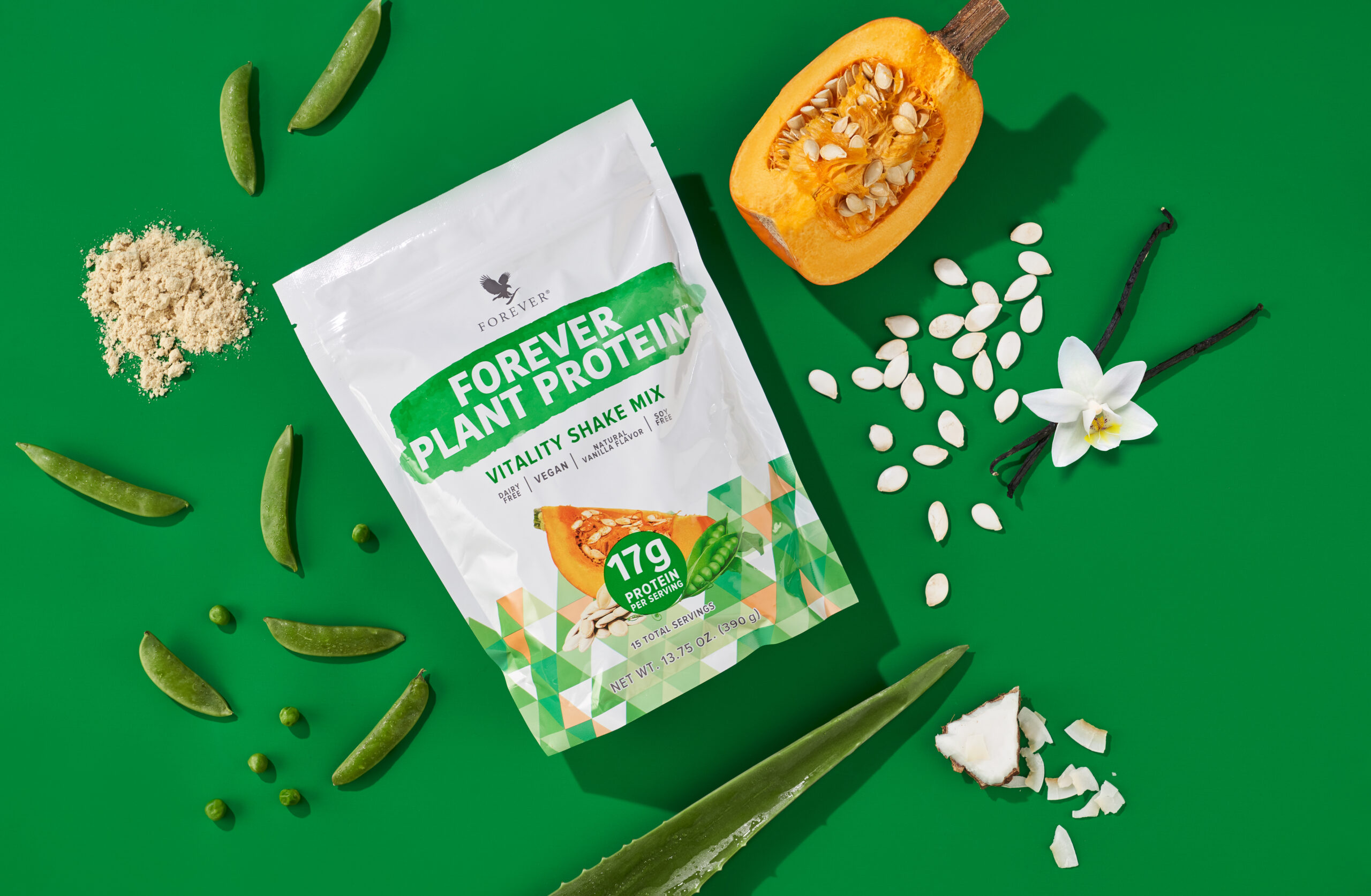 Forever Plant Protein, drik med proteiner