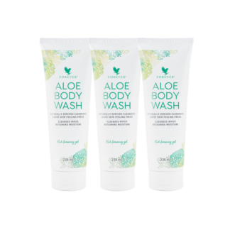 3 stk Aloe Body Wash