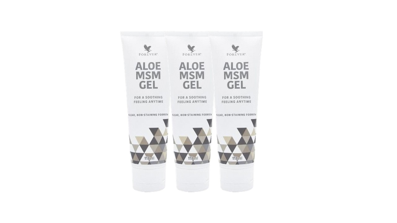 3 stk Aloe MSM Gel