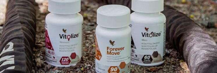 Kosttilskud fra Forever Living Producte.