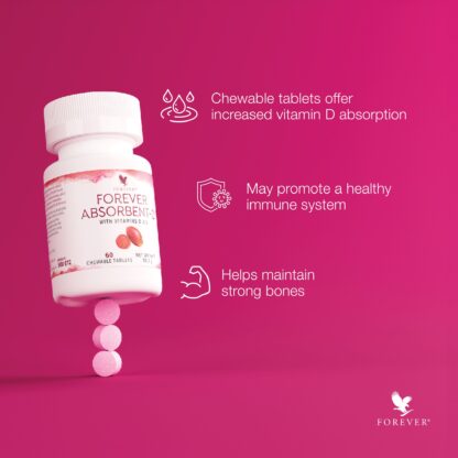 Kosttilskud med D-vitamin, som tyggetablet