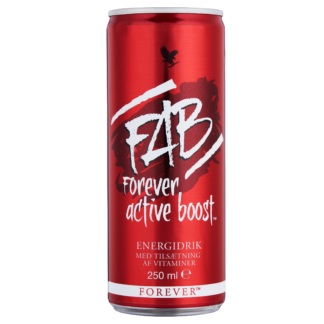 FAB Forever Active Boost. Energidrik.