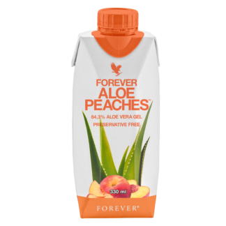 Forever Aloe Peaches 330 ml.