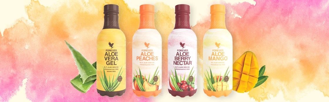 Aloe-Vera Drikke i PET flasker fra Forever Living Products