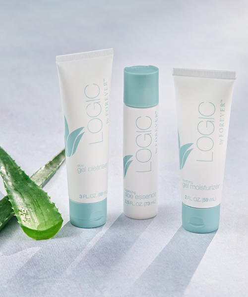 Forever Logic, hudplejeserie med 3 produkter