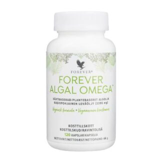Forever Algal Omega™. Plantebaseret kosttilskud med omega-3 fra algeolie.