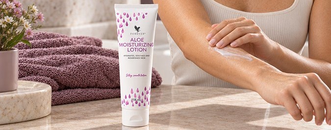 Moisturizing Lotion, fra Din Aloe Vera Shop